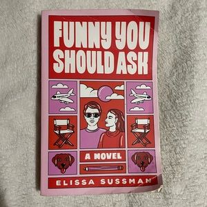 “Funny you should ask” paperback book